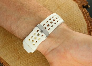 Zegarek Smartwatch Rubicon na białym pasku tył.jpg